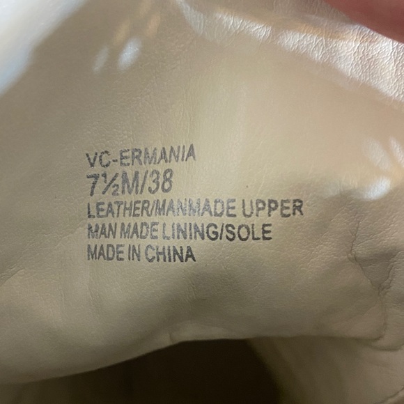 Vince Camuto Women’s Lace-Up/Zip 4”Heeled Ankle Boots Size 7.5  Leather - Picture 12 of 13